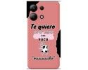 Funda Silicona Líquida Rosa para Xiaomi Redmi Note 13 4G diseño Vaca Dibujos