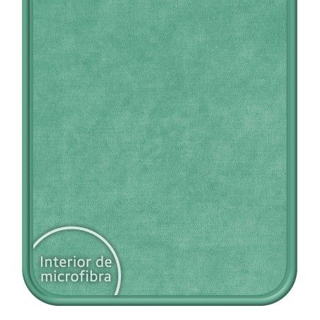 Funda Silicona Líquida Verde para Xiaomi Redmi Note 13 4G diseño Espacio Dibujos