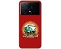 Funda Silicona Líquida Roja para Xiaomi Poco X6 Pro 5G diseño Adventure Dibujos