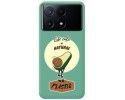 Funda Silicona Líquida Verde para Xiaomi Poco X6 Pro 5G diseño Culo Natural Dibujos