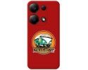 Funda Silicona Líquida Roja para Xiaomi Redmi Note 13 Pro 4G diseño Adventure Dibujos