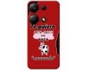 Funda Silicona Líquida Roja para Xiaomi Redmi Note 13 Pro 4G diseño Vaca Dibujos