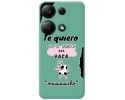 Funda Silicona Líquida Verde para Xiaomi Redmi Note 13 Pro 4G diseño Vaca Dibujos