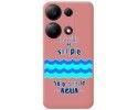 Funda Silicona Líquida Rosa para Xiaomi Poco M6 Pro 4G diseño Agua Dibujos