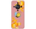 Funda Silicona Líquida Rosa para Huawei Honor Magic 6 Lite 5G diseño Abeja Dibujos