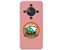 Funda Silicona Líquida Rosa para Huawei Honor Magic 6 Lite 5G diseño Adventure Dibujos