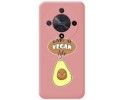 Funda Silicona Líquida Rosa para Huawei Honor Magic 6 Lite 5G diseño Vegan Life Dibujos