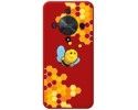 Funda Silicona Líquida Roja para Huawei Honor Magic 6 Lite 5G diseño Abeja Dibujos