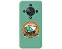 Funda Silicona Líquida Verde para Huawei Honor Magic 6 Lite 5G diseño Adventure Dibujos