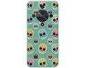 Funda Silicona Líquida Verde para Huawei Honor Magic 6 Lite 5G diseño Catrina Dibujos