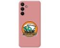 Funda Silicona Líquida Rosa para Samsung Galaxy A15 4G / 5G diseño Adventure Dibujos