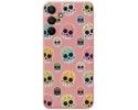 Funda Silicona Líquida Rosa para Samsung Galaxy A15 4G / 5G diseño Catrina Dibujos