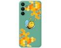 Funda Silicona Líquida Verde para Samsung Galaxy A15 4G / 5G diseño Abeja Dibujos