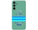 Funda Silicona Líquida Verde para Samsung Galaxy A15 4G / 5G diseño Agua Dibujos