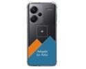 Personaliza tu Funda Silicona AntiGolpes Transparente con tu Fotografía para Xiaomi Redmi Note 13 Pro+ Plus 5G Dibujo