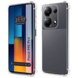 Funda Silicona Antigolpes Transparente para Xiaomi Poco M6 Pro 4G