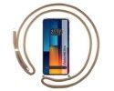 Funda Colgante Transparente para Xiaomi Poco M6 Pro 4G con Cordon Camel