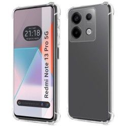 Funda Silicona Antigolpes Transparente para Xiaomi Redmi Note 13 Pro 5G