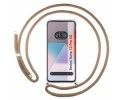 Funda Colgante Transparente para Xiaomi Redmi Note 13 Pro 5G con Cordon Camel