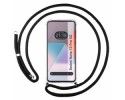 Funda Colgante Transparente para Xiaomi Redmi Note 13 Pro 5G con Cordon Negro