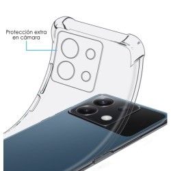 Funda Silicona Antigolpes Transparente para Xiaomi Poco X6 5G 2