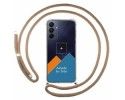 Personaliza tu Funda Colgante Transparente para Samsung Galaxy A15 4G / 5G con Cordon Camel Dibujo Personalizada