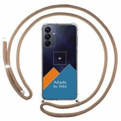 Personaliza tu Funda Colgante Transparente para Samsung Galaxy A15 4G / 5G con Cordon Camel Dibujo Personalizada