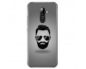 Funda Gel Tpu para Oukitel U18 Diseño Barba Dibujos