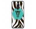 Funda Gel Tpu para Oukitel U18 Diseño Cebra Dibujos