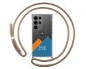 Personaliza tu Funda Colgante Transparente para Samsung Galaxy S24 Ultra 5G con Cordon Camel Dibujo Personalizada