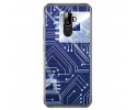 Funda Gel Tpu para Oukitel U18 Diseño Circuito Dibujos