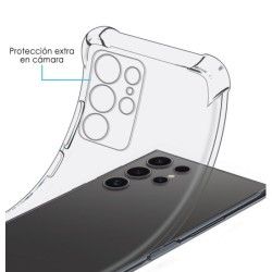 Funda Silicona Antigolpes Transparente para Samsung Galaxy S24 Ultra 5G 2