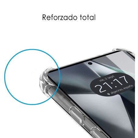 Funda Silicona Antigolpes Transparente para Samsung Galaxy S24 Ultra 5G