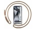 Funda Colgante Transparente para Samsung Galaxy S24 Ultra 5G con Cordon Camel
