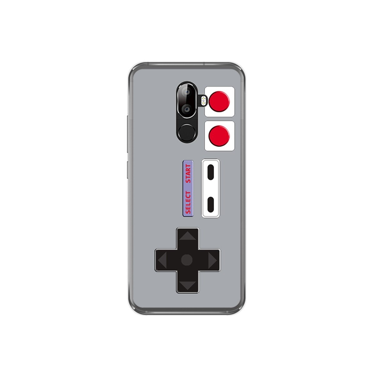 Funda Gel Tpu para Oukitel U18 Diseño Consola Dibujos