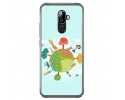 Funda Gel Tpu para Oukitel U18 Diseño Familia Dibujos