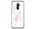 Funda Gel Tpu para Oukitel U18 Diseño Flores Minimal Dibujos