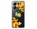 Funda Silicona Antigolpes para Xiaomi Redmi Note 13 4G diseño Abeja Dibujos