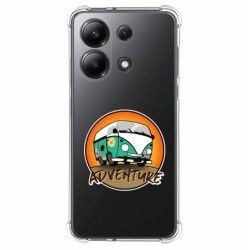 Funda Silicona Antigolpes para Xiaomi Redmi Note 13 4G diseño Adventure Dibujos