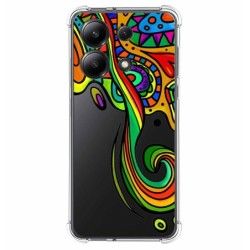 Funda Silicona Antigolpes para Xiaomi Redmi Note 13 4G diseño Colores Dibujos