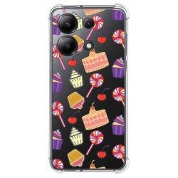Funda Silicona Antigolpes para Xiaomi Redmi Note 13 4G diseño Dulces 01 Dibujos