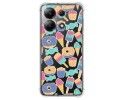 Funda Silicona Antigolpes para Xiaomi Redmi Note 13 4G diseño Dulces 02 Dibujos