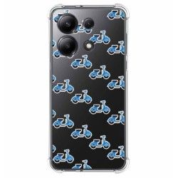 Funda Silicona Antigolpes para Xiaomi Redmi Note 13 4G diseño Scooter Dibujos