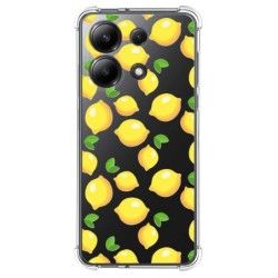 Funda Silicona Antigolpes para Xiaomi Redmi Note 13 4G diseño Limones Dibujos
