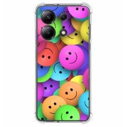 Funda Silicona Antigolpes para Xiaomi Redmi Note 13 4G diseño Smile Dibujos