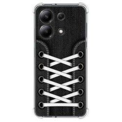 Funda Silicona Antigolpes para Xiaomi Redmi Note 13 4G diseño Zapatillas 02 Dibujos
