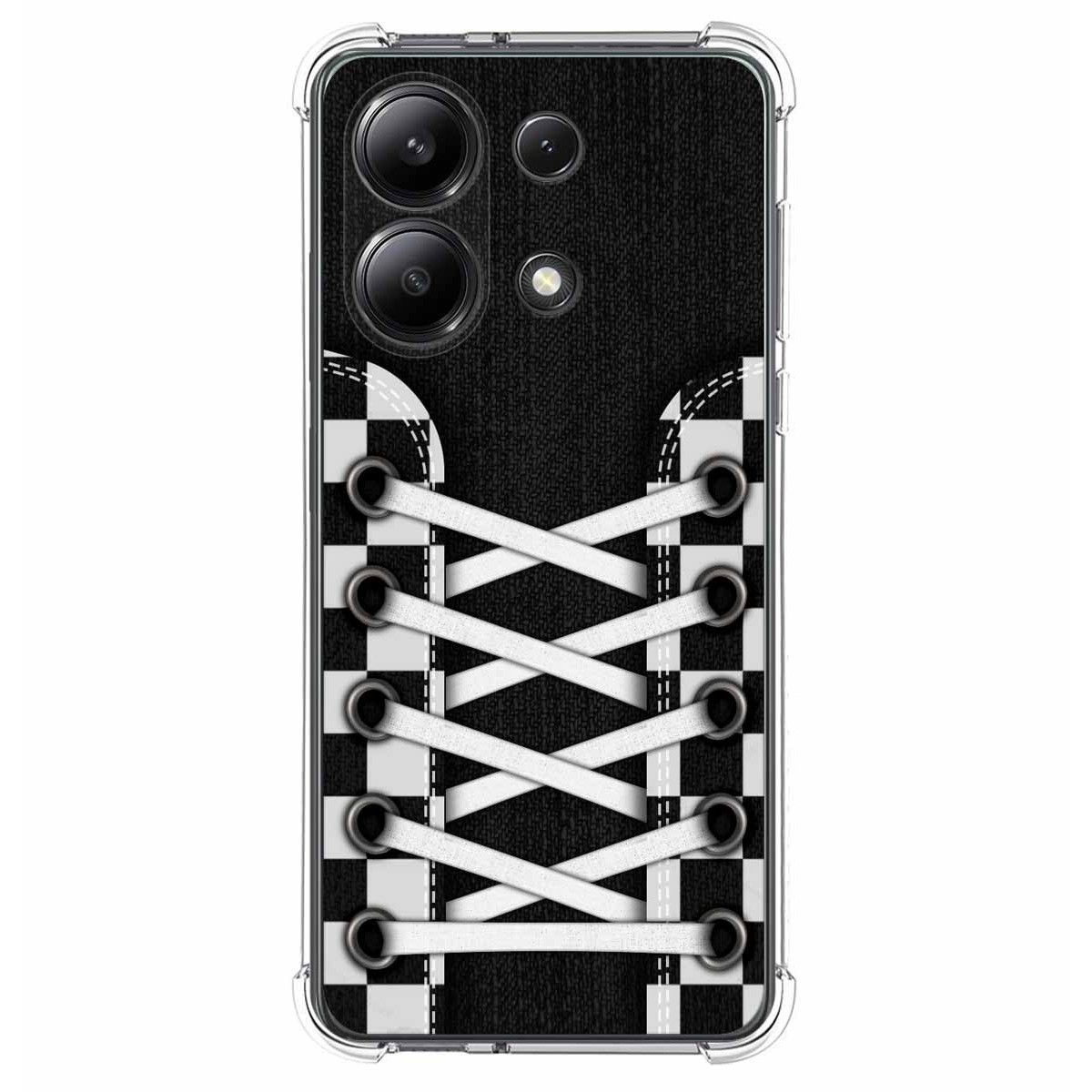 Funda Silicona Antigolpes para Xiaomi Redmi Note 13 4G diseño Zapatillas 03 Dibujos
