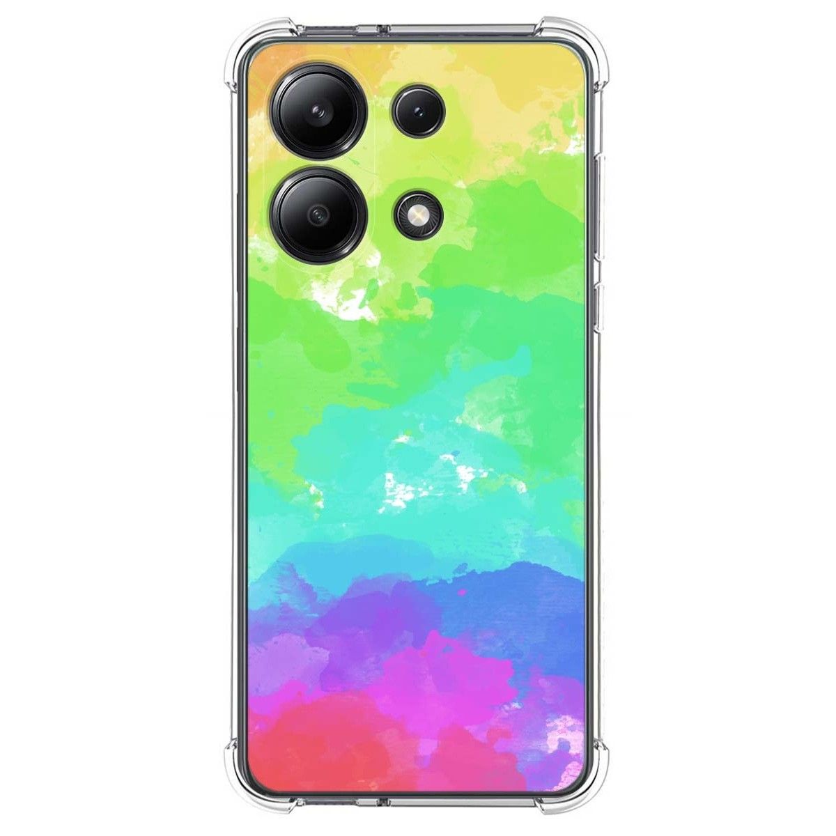 Funda Silicona Antigolpes para Xiaomi Redmi Note 13 4G diseño Acuarela 03 Dibujos