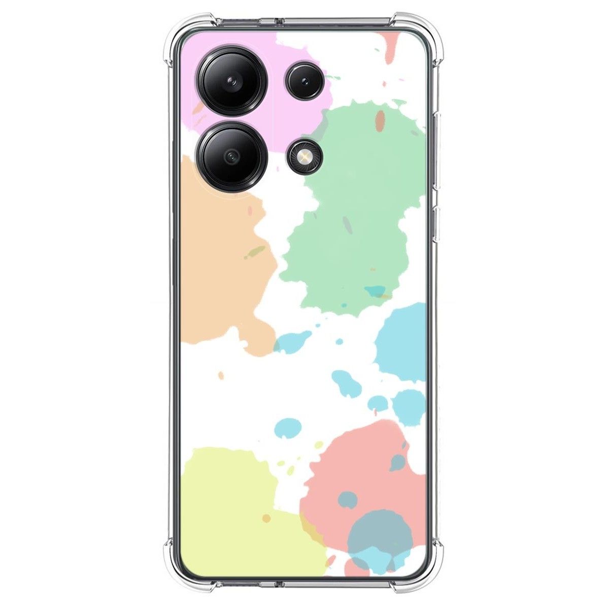 Funda Silicona Antigolpes para Xiaomi Redmi Note 13 4G diseño Acuarela 05 Dibujos