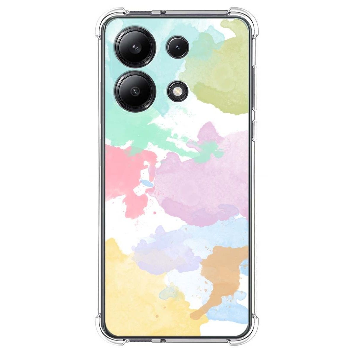 Funda Silicona Antigolpes para Xiaomi Redmi Note 13 4G diseño Acuarela 11 Dibujos